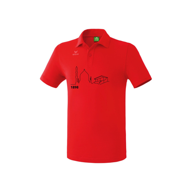 Poloshirt rot (Herren)