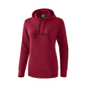 Kapuzensweat bordeaux (Damen)