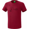 T-Shirt bordeaux (Kinder)